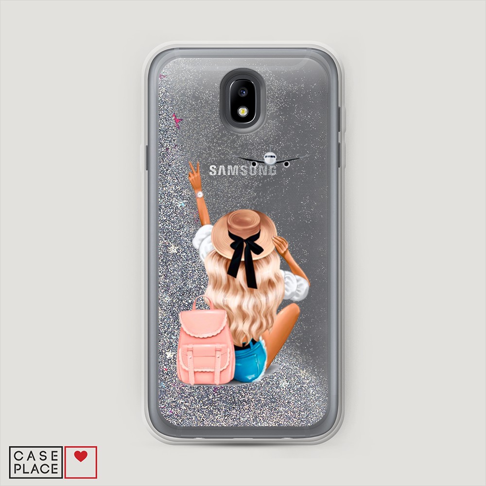 

Чехол Awog на Samsung Galaxy J7 2017 / Самсунг J7 2017 "Автостопом самолетом", 23191-1