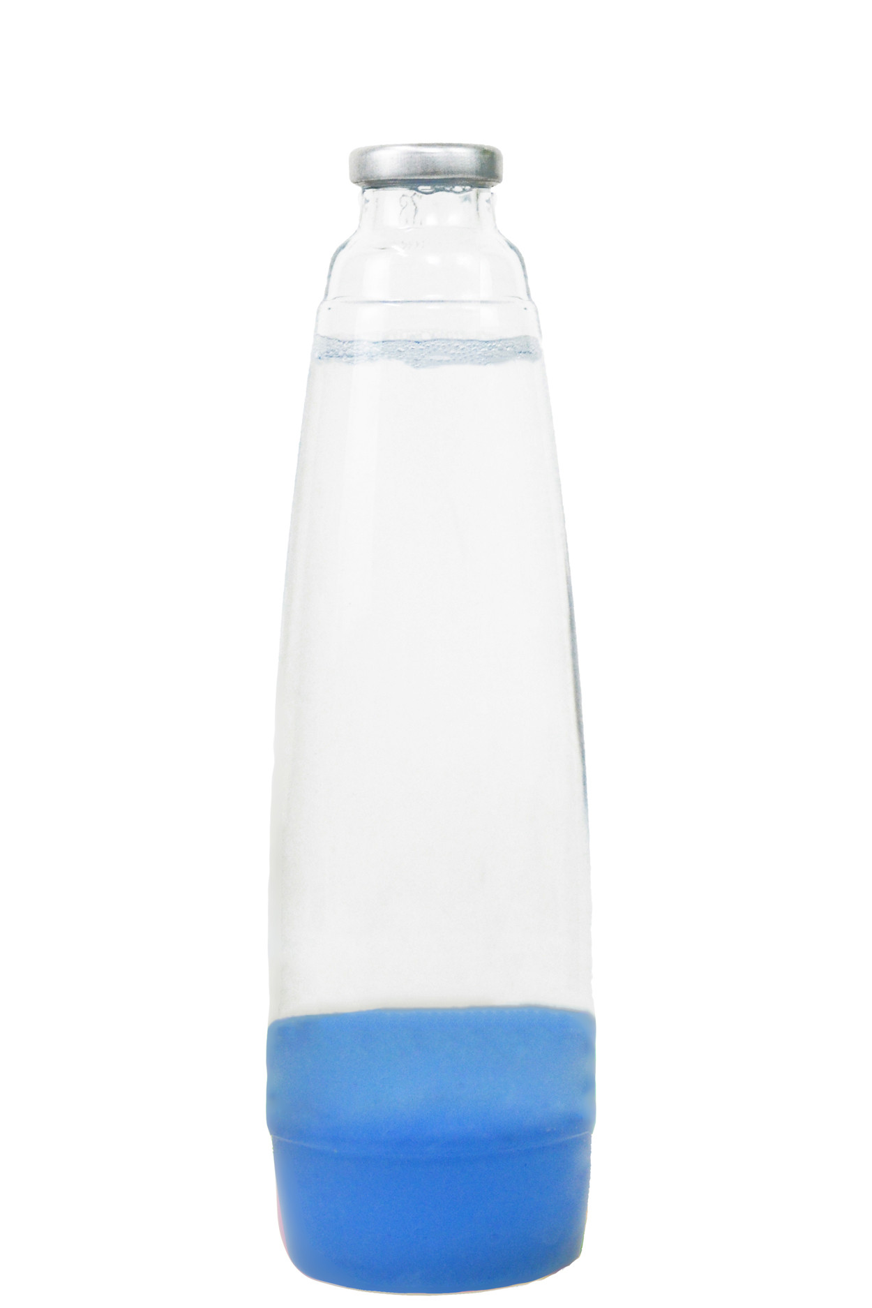 фото Колба для лава-лампы 35см синяя/прозрачная (20*5,5) motionlamps