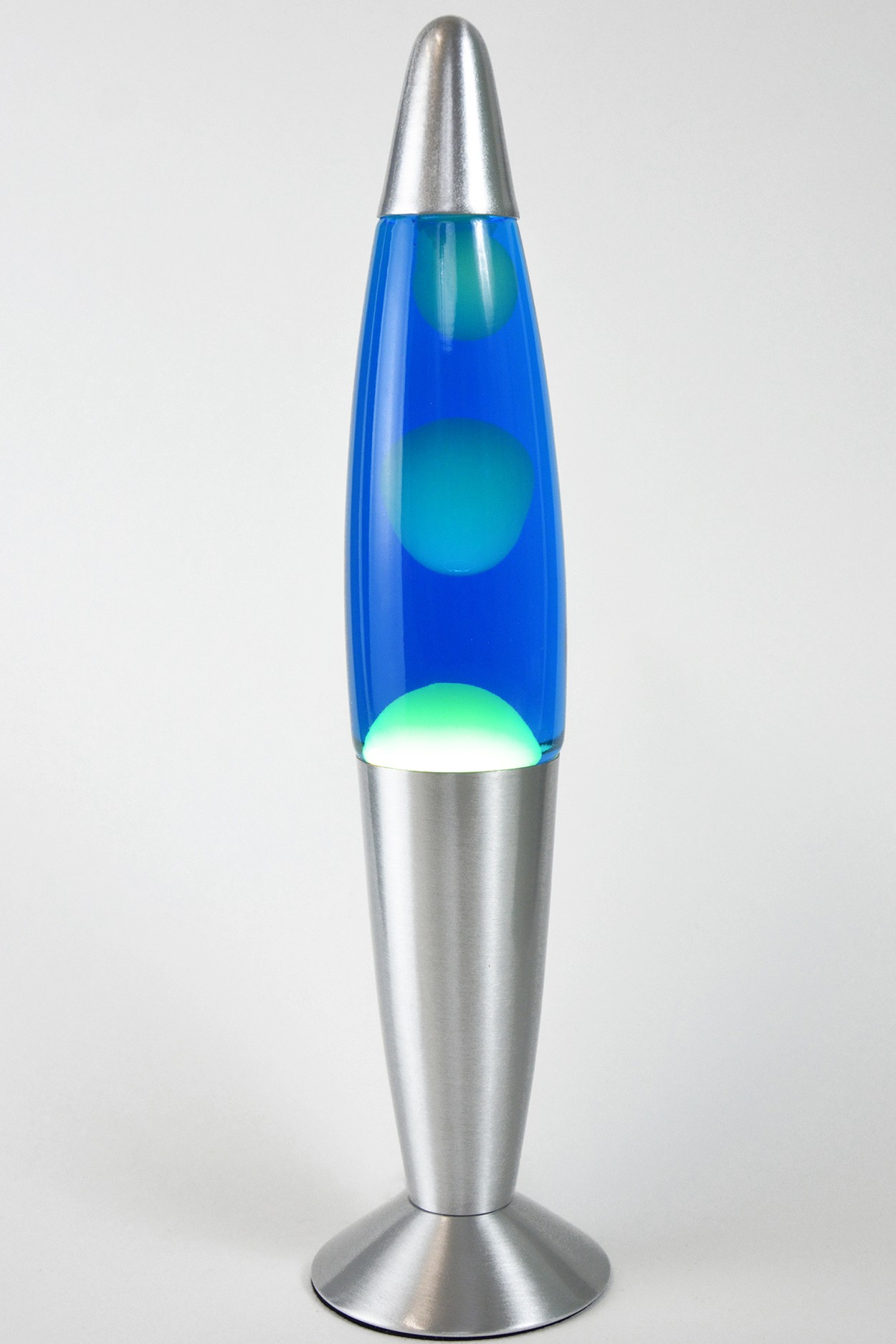 фото Лава-лампа 35см белая/синяя motionlamps