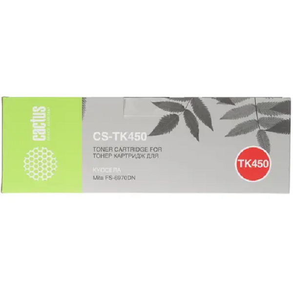 

Тонер для лазерного принтера CACTUS (CS-TK450) черный, оригинальный