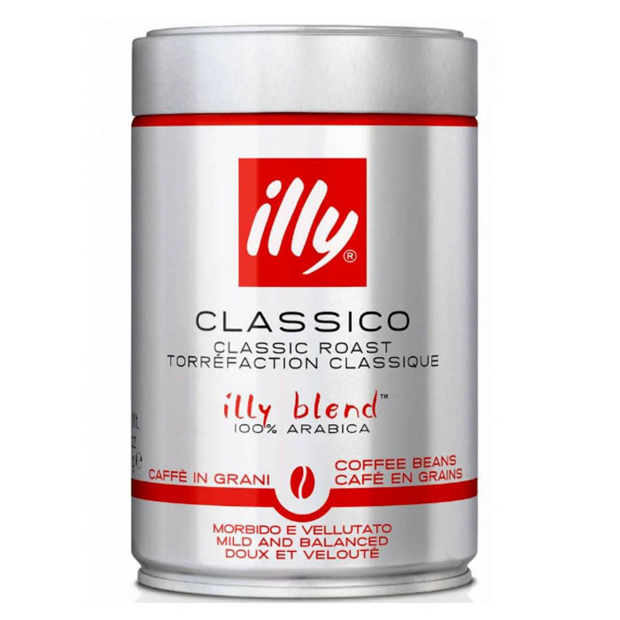 Кофе в зернах illy Classico Grani 250 грамм