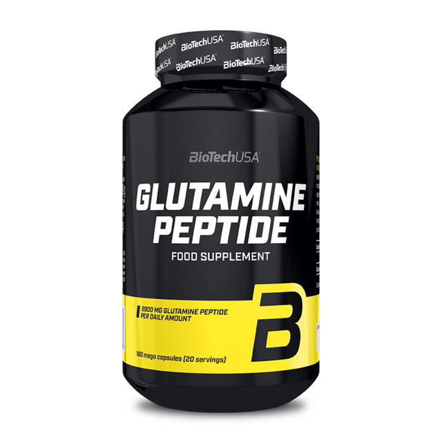 Аминокислоты BioTechUSA Glutamine Peptide, 180 капс.