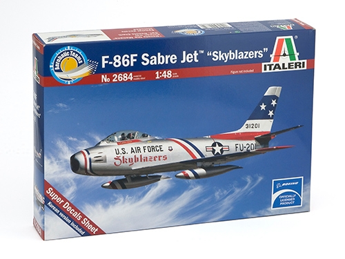 

Сборная модель Italeri 1/48 Самолет F-86F Sabre Jet “Skyblazers” 2684