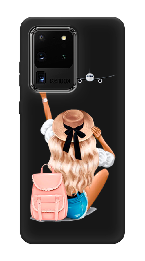 

Чехол Awog на Samsung Galaxy S20 Ultra "Автостопом самолетом", Разноцветный, 29452-1