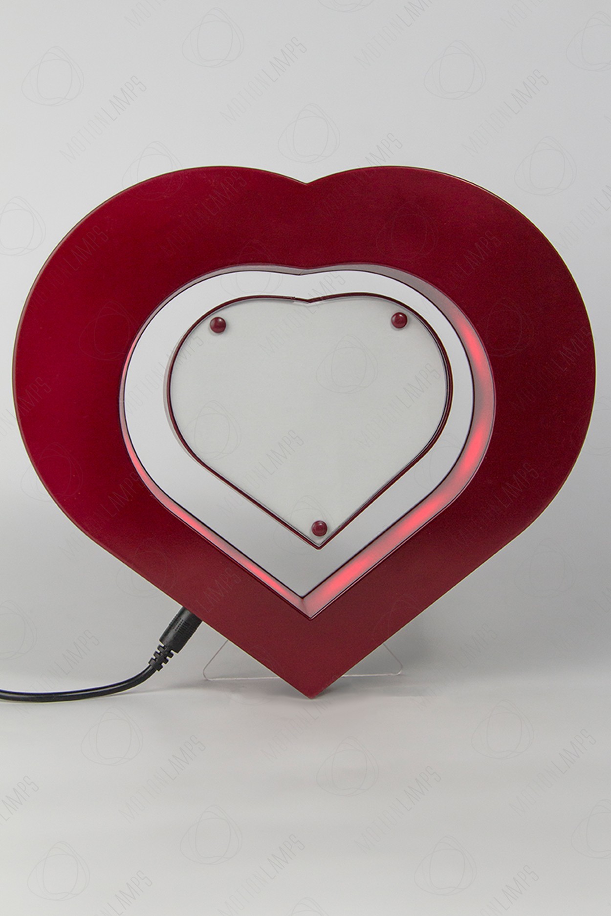 фото Левитирующая фото-рамка сердце motionlamps