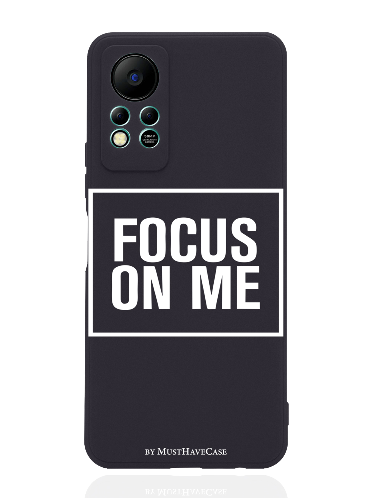 фото Чехол musthavecase для infinix hot 11s nfc focus on me черный