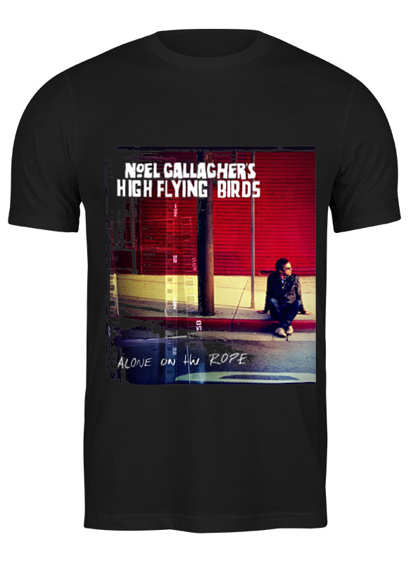 

Футболка мужская Printio Noel gallagher's high flying birds черная XL, Черный, Noel gallagher's high flying birds
