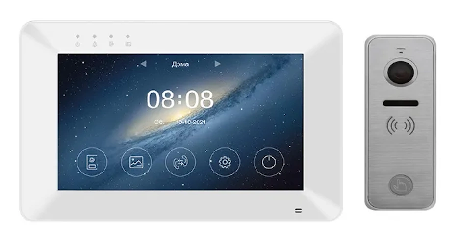 Комплект видеодомофона Tantos Rocky HD и iPanel 2 HD + (Metal)