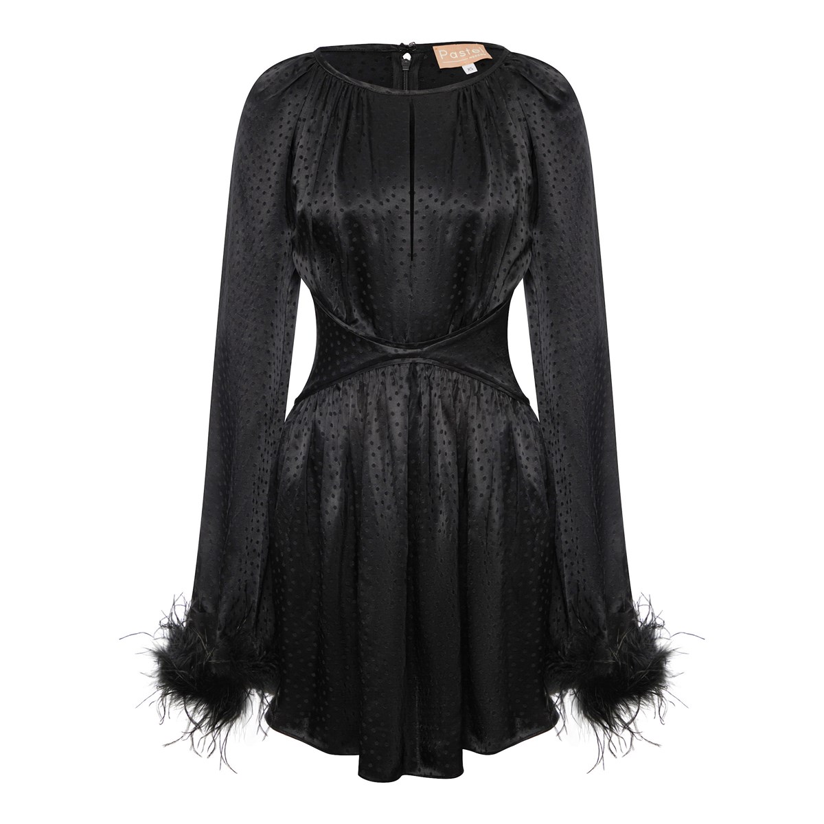 

Платье женское Pastel Moscow 53137 черное XS, Черный, 53137