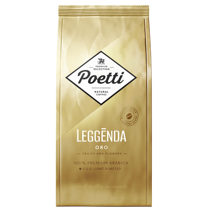 Кофе в зернах Poetti Leggenda Oro 1000 гр