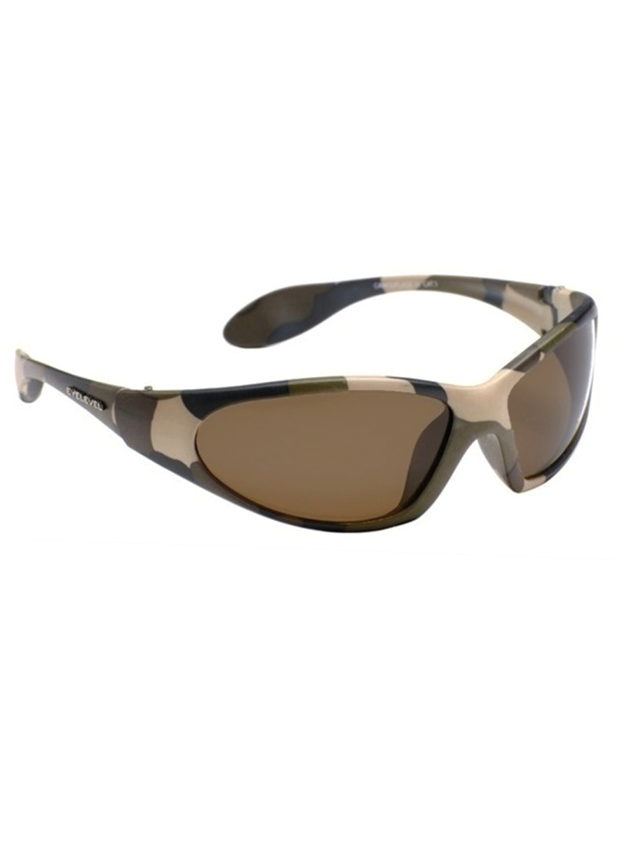 Солнцезащитные поляризационные очки для вождения авто EYELEVEL Camouflage коричневый