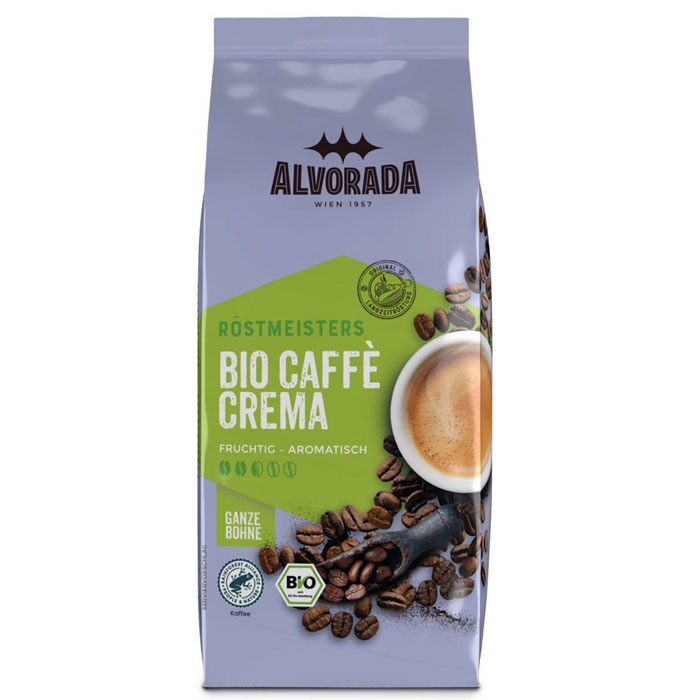 Кофе в зернах Alvorada BIO Caffe Crema 1000 г