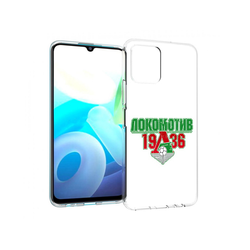 

Чехол MyPads Tocco для Vivo Y15s ФК локомотив 1936 (PT224456.390.182), Прозрачный, Tocco