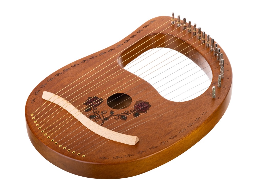 Арфа. Легкий басовый инструмент. 16 струн. Lyre wh-16eq. Струнная гармоника.