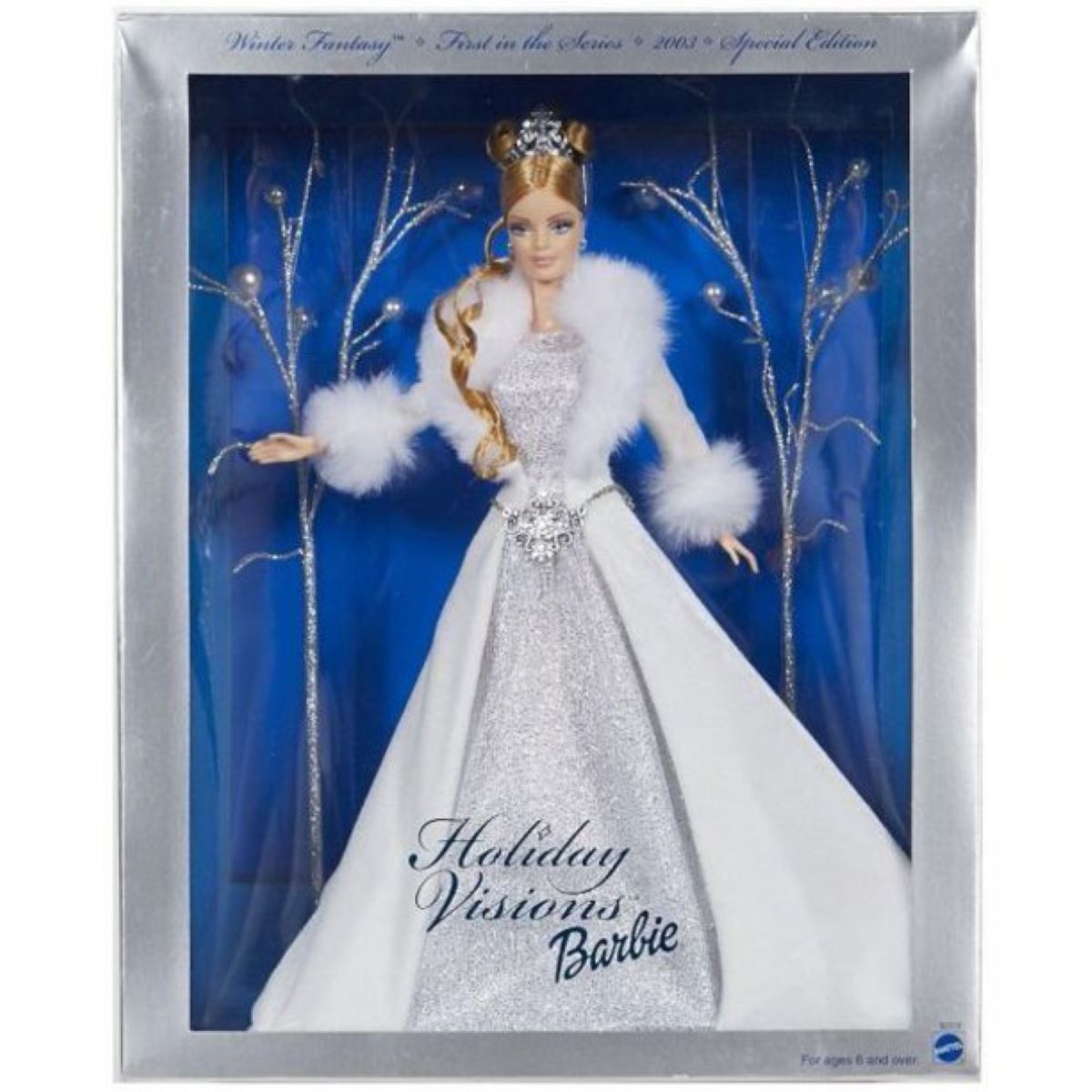 

Кукла Барби коллекционная Barbie Holiday Visions Winter Fantasy 2003