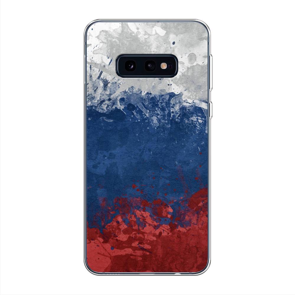 

Чехол Awog на Samsung Galaxy S10E "Флаг России неровный", Разноцветный, 27250-5