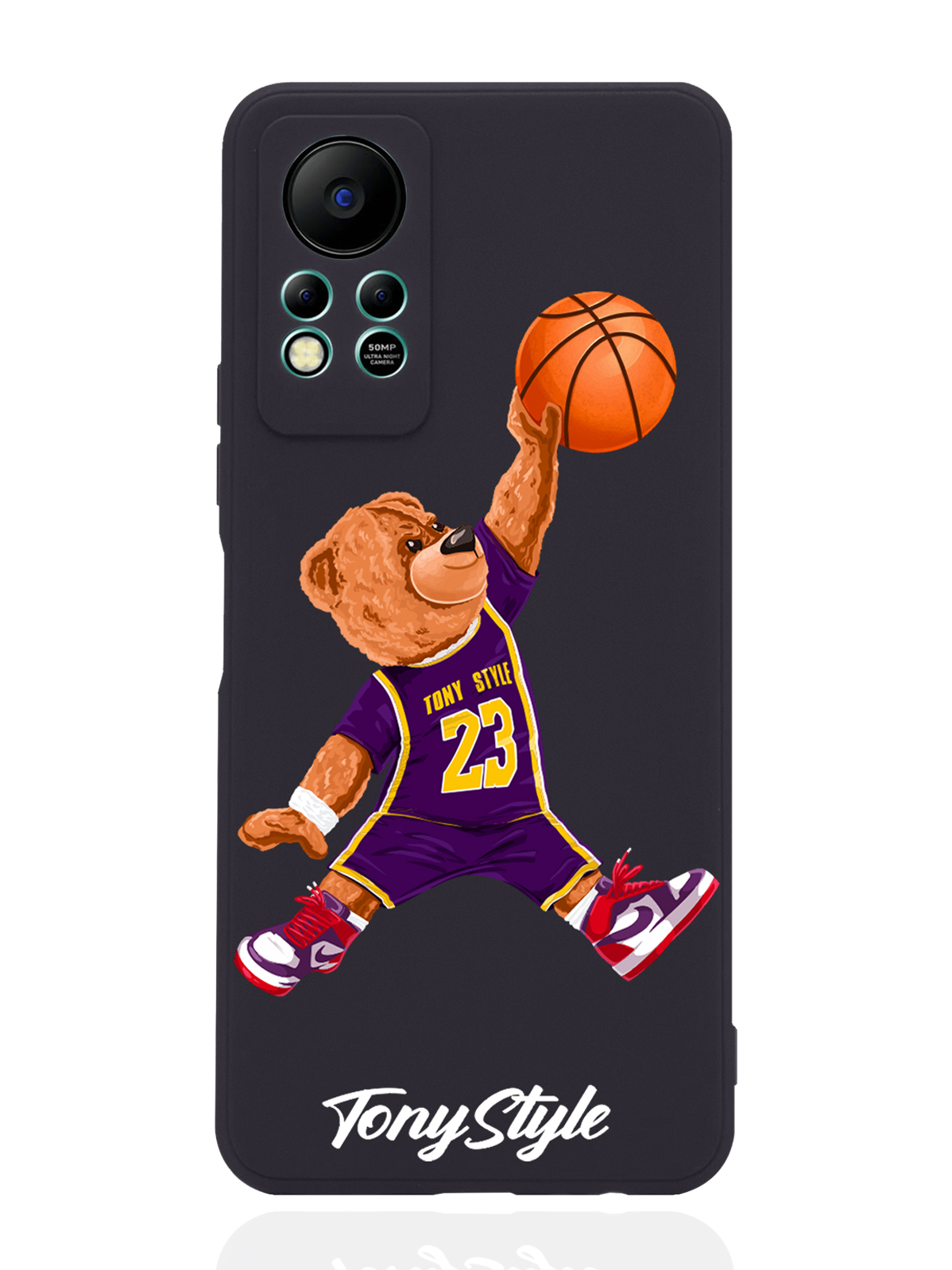 

Чехол Tony Style для Infinix Hot 11s NFC Tony Style баскетболист с мячом черный, Фиолетовый;коричневый;желтый;оранжевый