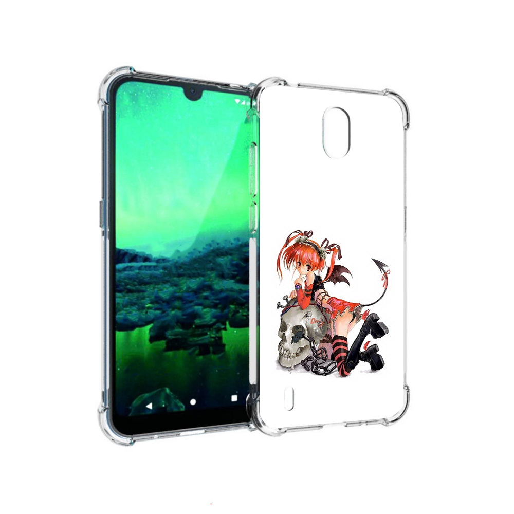 

Чехол MyPads Tocco для Nokia 1.3 аниме (PT227048.104.221), Прозрачный, Tocco