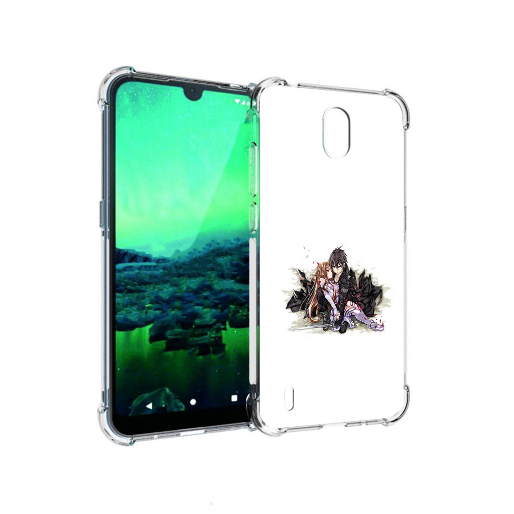 

Чехол MyPads Tocco для Nokia 1.3 аниме асуна (PT227048.104.222), Прозрачный, Tocco
