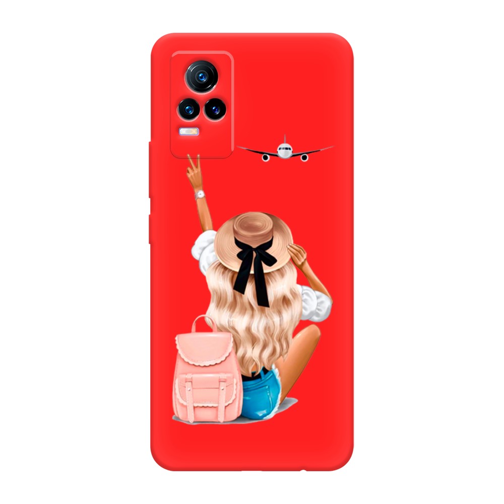 

Чехол Awog на Vivo V21e 4G "Автостопом самолетом", Разноцветный, 264553-1
