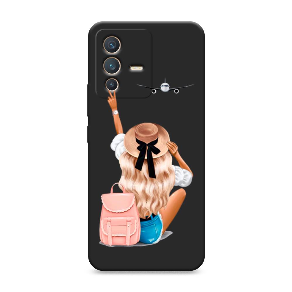 

Чехол Awog на Vivo V23 "Автостопом самолетом", Разноцветный, 266052-1
