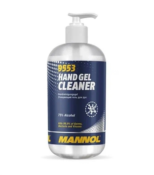 MANNOL 9553 Гель для очистки рук HAND GEL CLEANER 290 мл