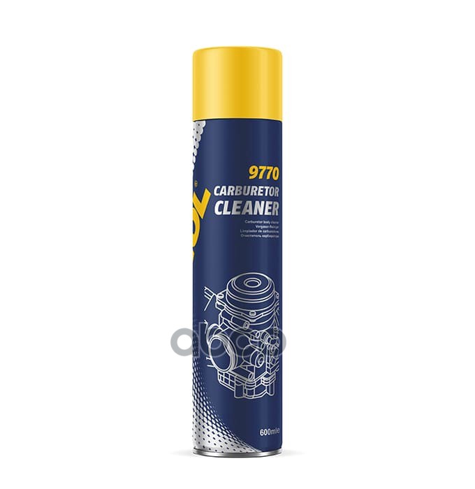 MANNOL 9770 9770600 CARBURETOR CLEANER 600мл очститкарбюра 960₽