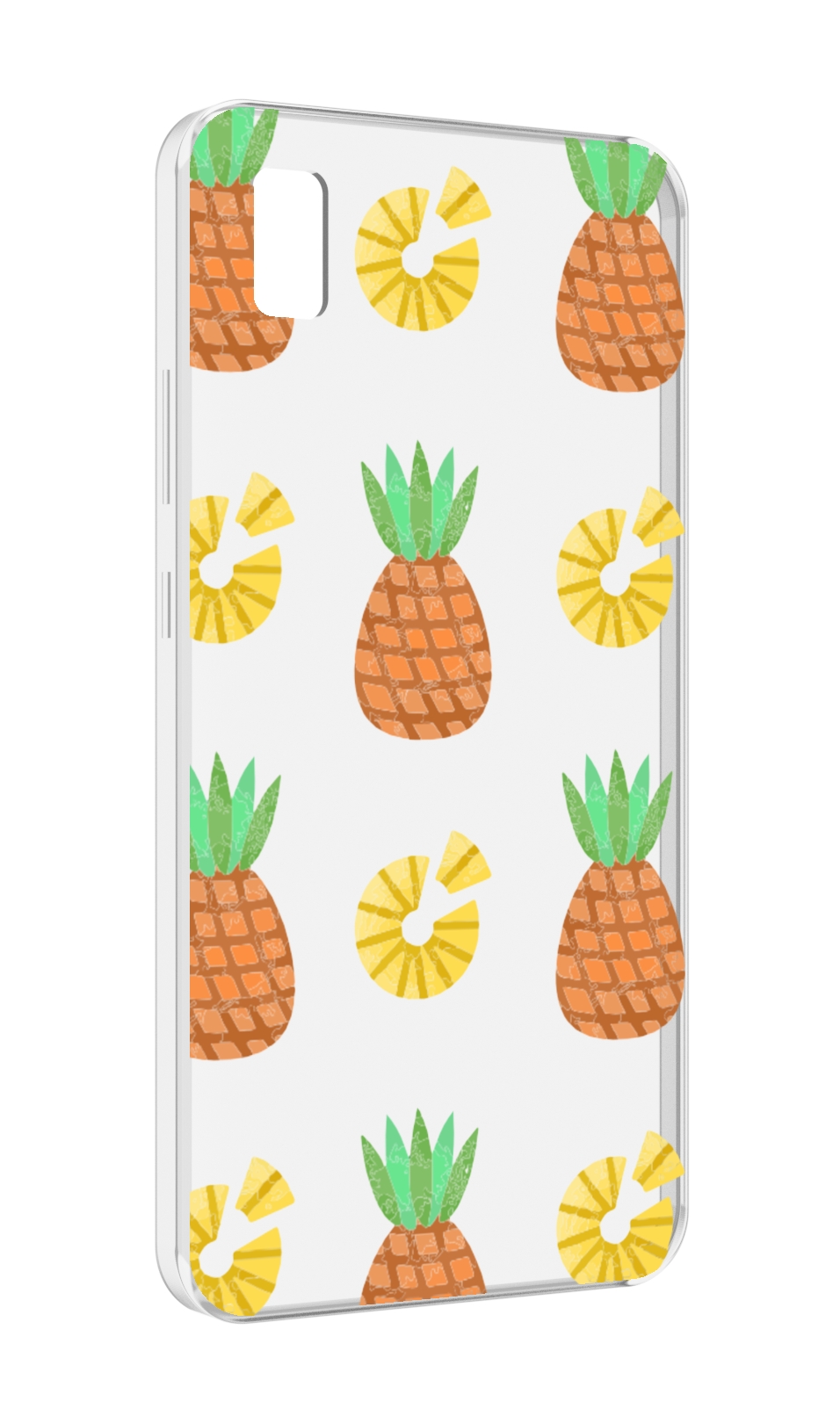 Чехол MyPads ананасики для ZTE BLADE L210