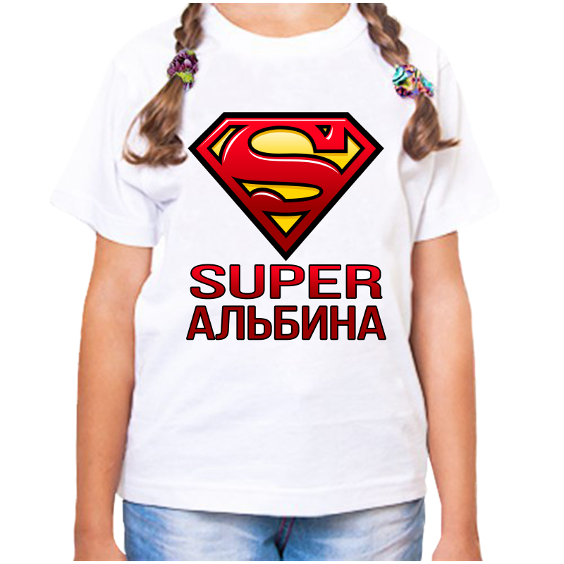 

Футболка девочке белая 22 р-р супер альбина, Белый, fdd_super_albina