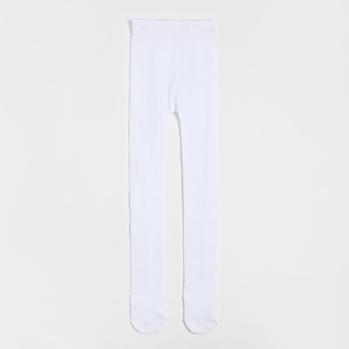 

Чудесная пара Колготки детские вертикальная полоска, цвет белый, рост 140-146, 000756247