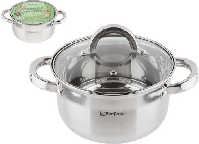 Кастрюля PERFECTO LINEA Starcook 2,4 л 50-518105