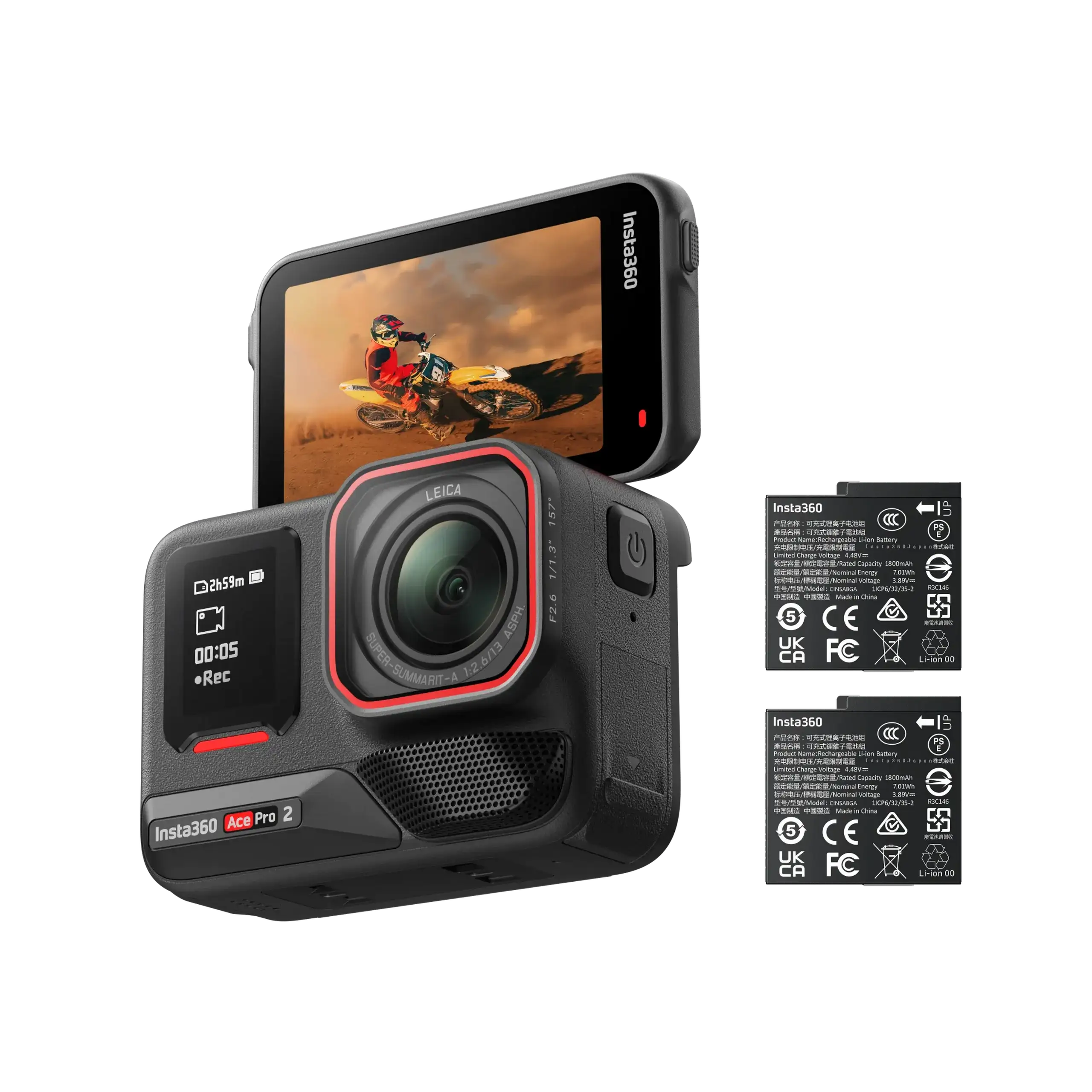 

Экшн-камера Insta360 Ace Pro 2 Black, Ace Pro 2