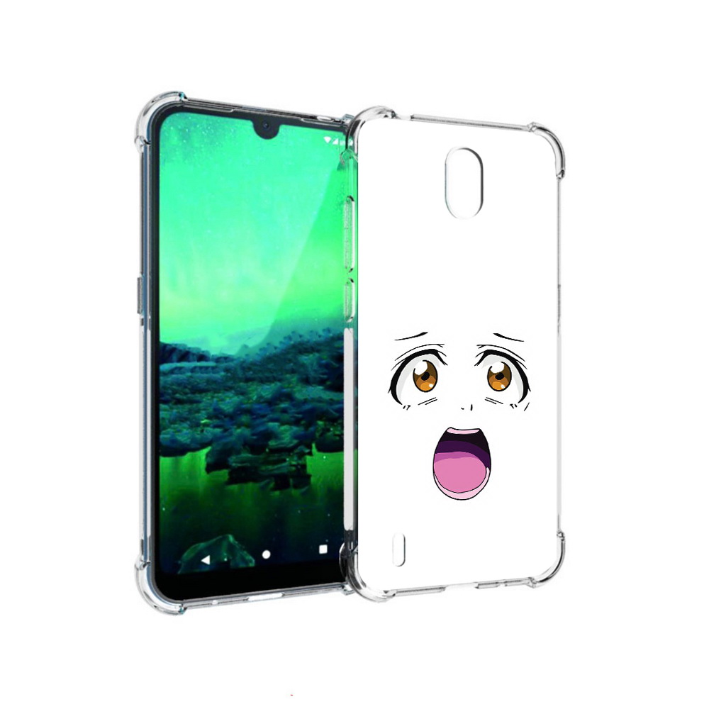 

Чехол MyPads Tocco для Nokia 1.3 аниме лицао (PT227048.104.223), Прозрачный, Tocco