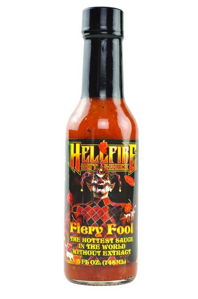 фото Острый соус hellfire fiery fool hot sauce hellfire hot sauce