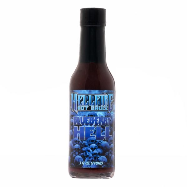 фото Острый соус blueberry hell hot sauce hellfire hot sauce