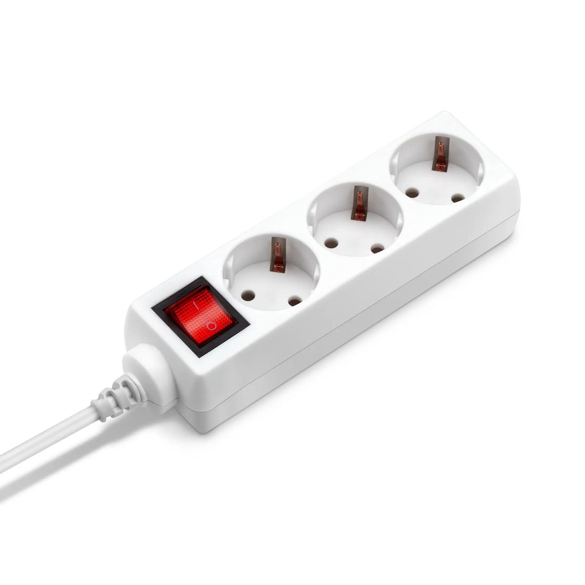 

Сетевой удлинитель Buro BU-PSL3.5/W, 5м, белый