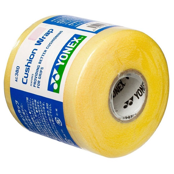 фото Обмотка для ручки ракетки yonex pretape ac380 cushion wrap, yellow