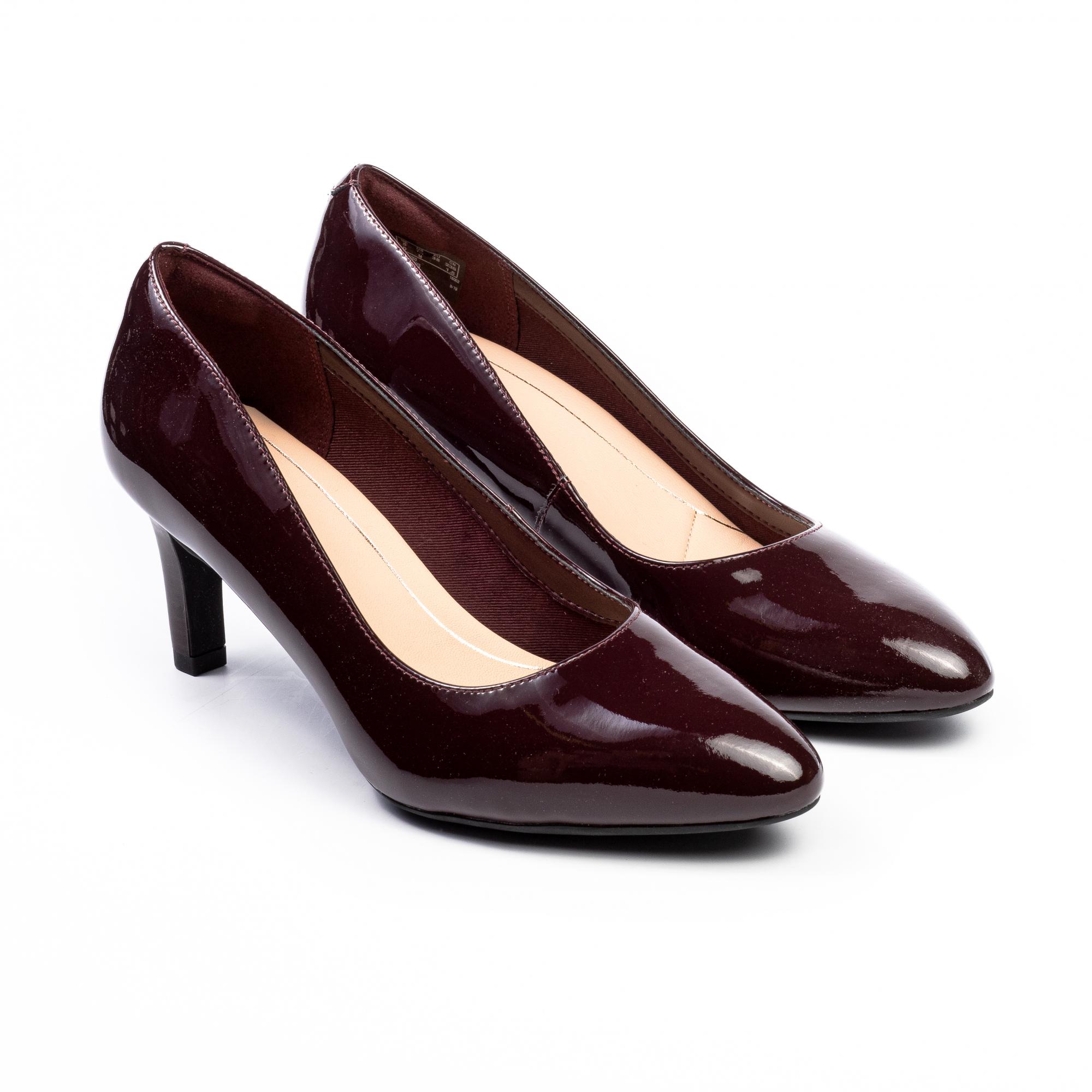 

Туфли женские Clarks Calla Rose 26145112 бордовые 37.5 EU, Calla Rose 26145112