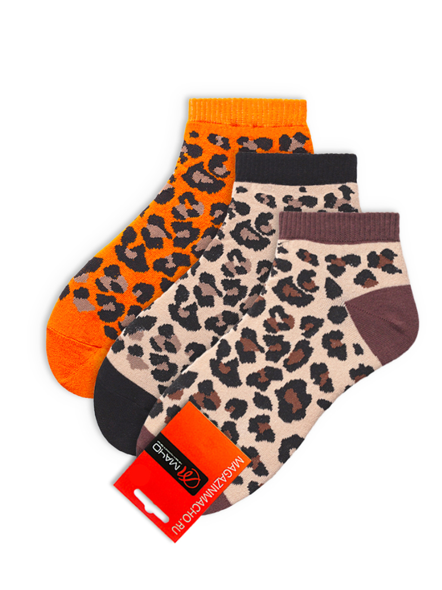 Комплект носков унисекс Мачо лео22 разноцветных 41-43