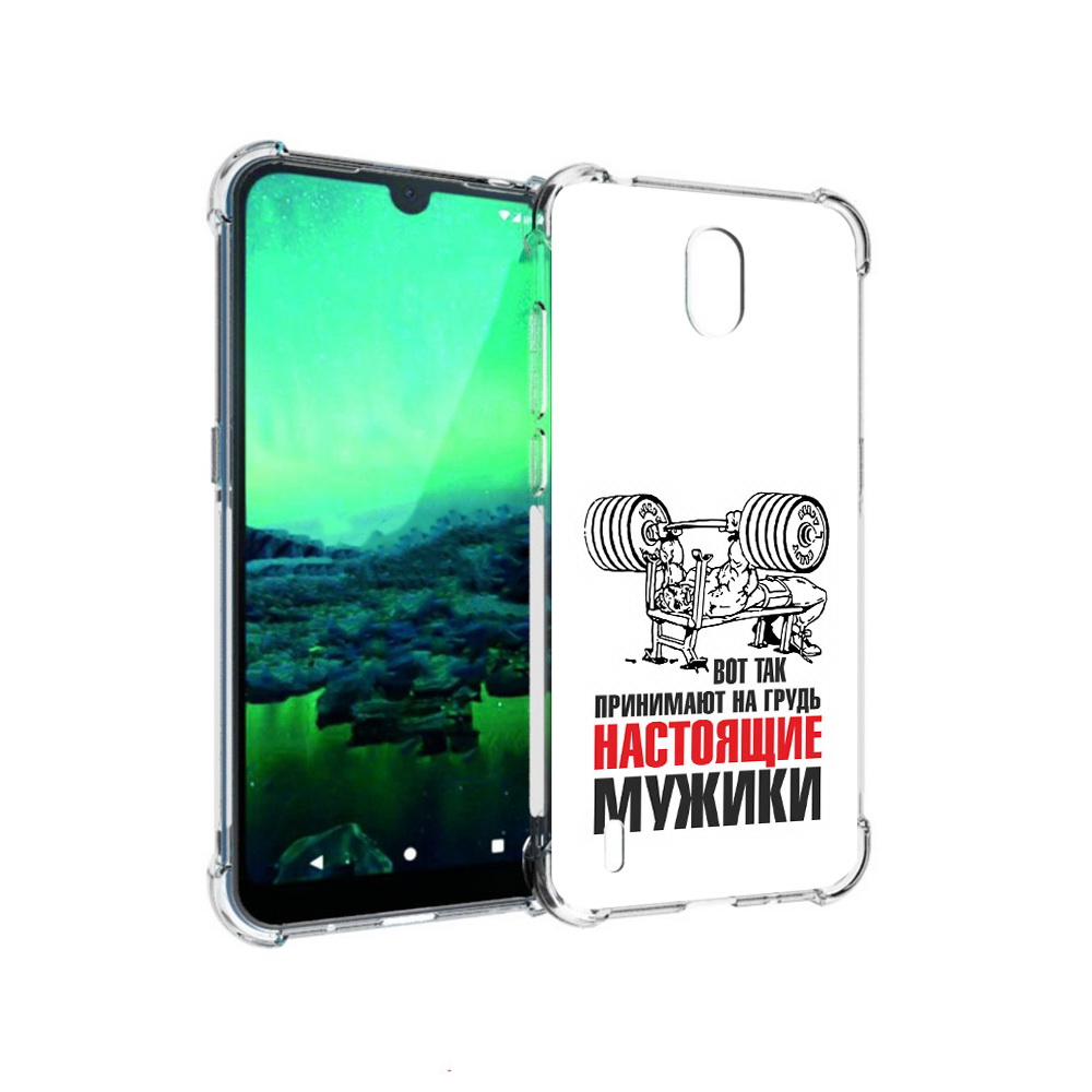 

Чехол MyPads Tocco для Nokia 1.3 бодибилдинг для мужиков (PT227048.104.233), Прозрачный, Tocco