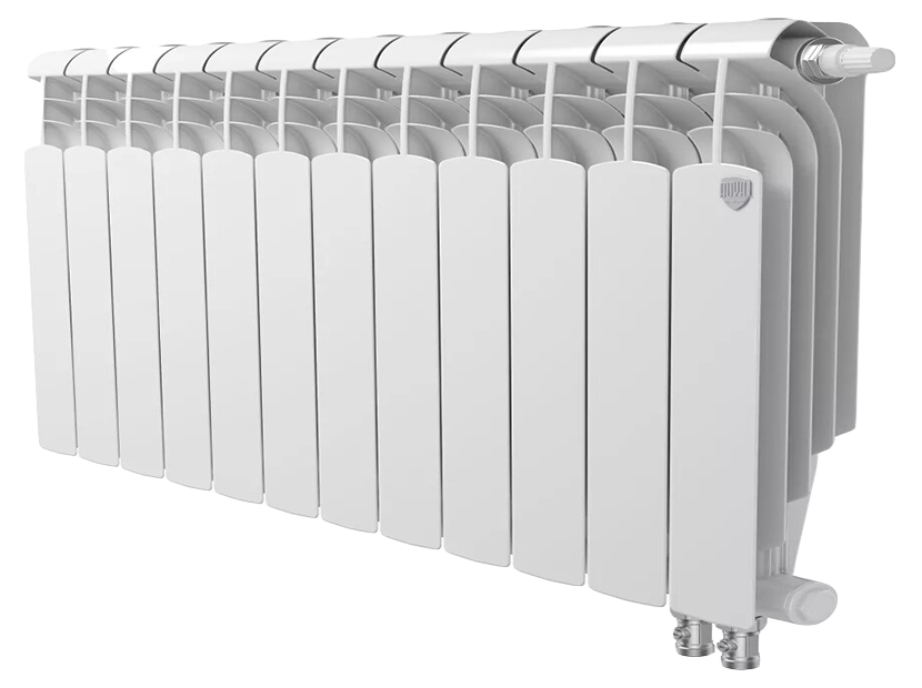 Биметаллический радиатор Royal Thermo Vittoria Super 500 VDR 12 секции белый (НС-1194178)