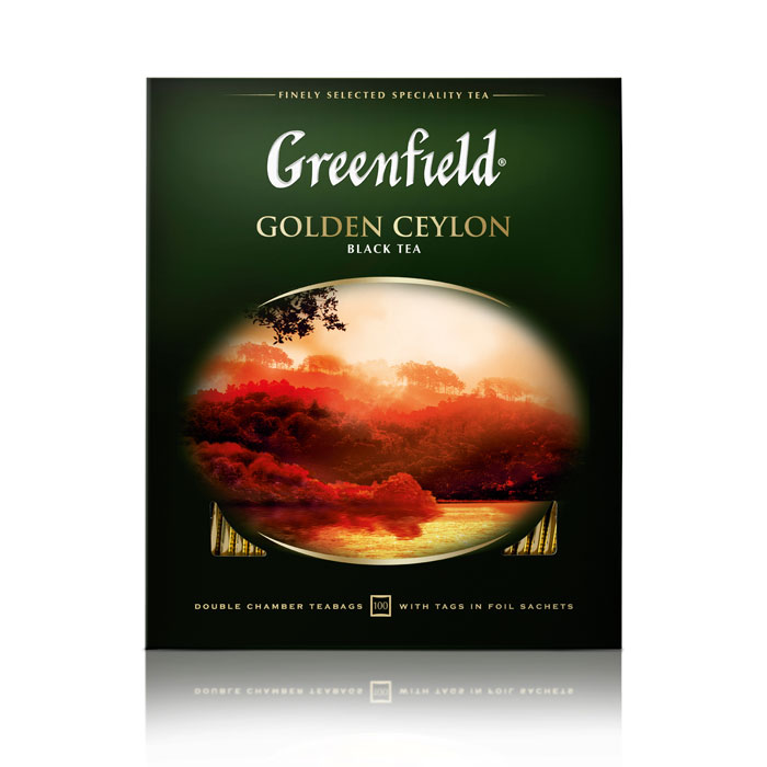 

Чай черный Гринфилд Golden Ceylon в пакетиках (100 х 2 гр)