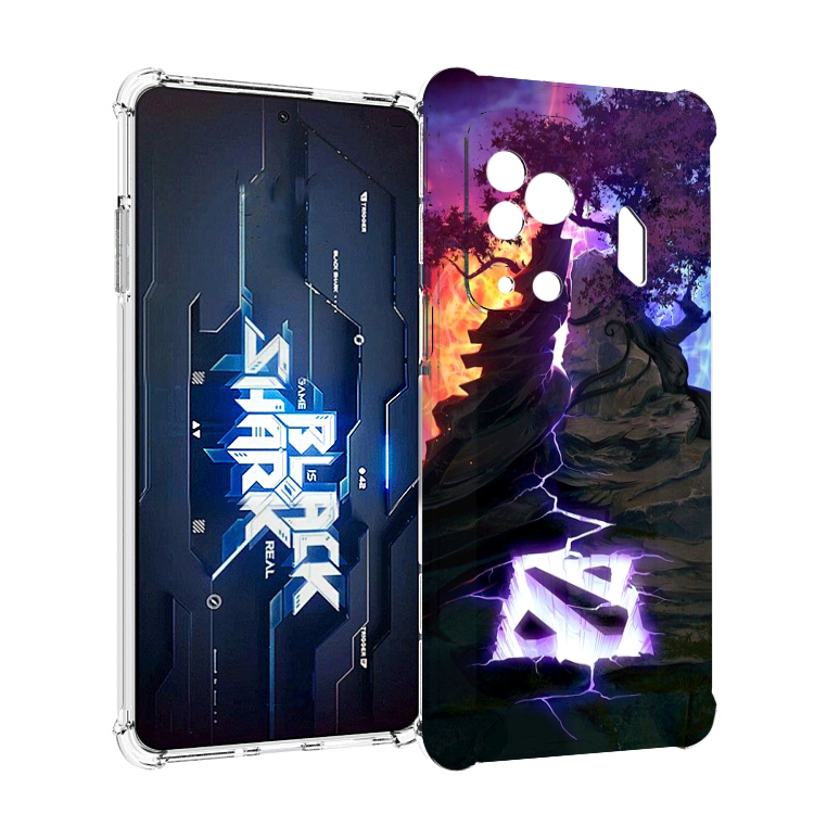 

Чехол MyPads dota 2 логотип для Xiaomi Black Shark 5 Pro, Прозрачный, Tocco