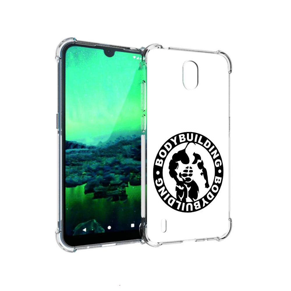 

Чехол MyPads Tocco для Nokia 1.3 бодибилдинг (PT227048.104.240), Прозрачный, Tocco