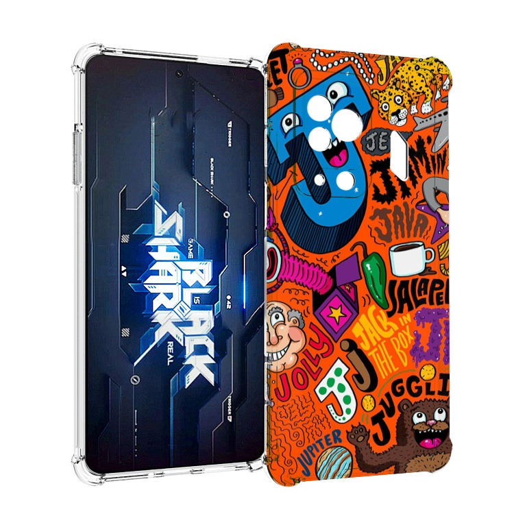 

Чехол MyPads funky-decor для Xiaomi Black Shark 5 Pro, Прозрачный, Tocco