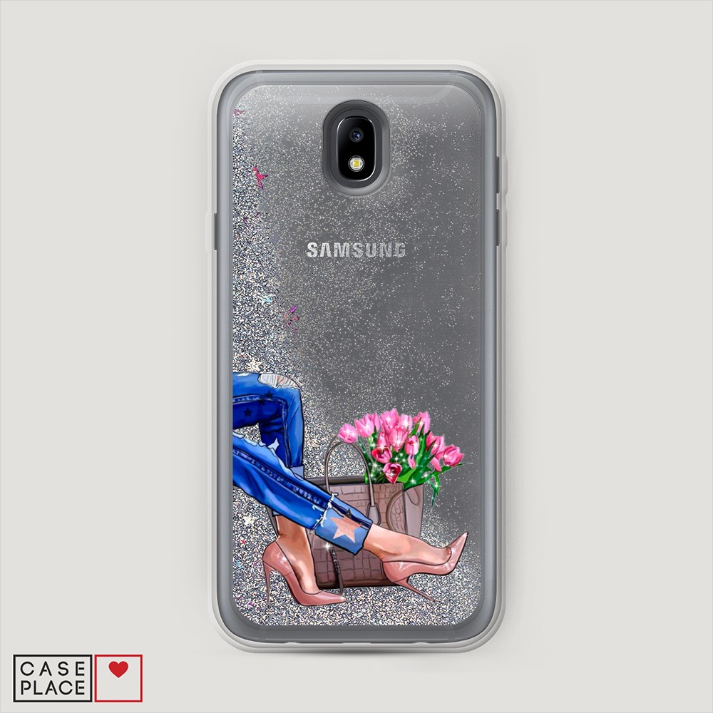 

Чехол Awog на Samsung Galaxy J7 2017 / Самсунг J7 2017 "Каблучки", 23191-1