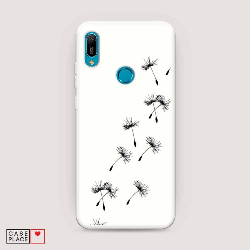 

Чехол Awog на Huawei Y6 2019 "Летящие одуванчики", Разноцветный, 68657-1