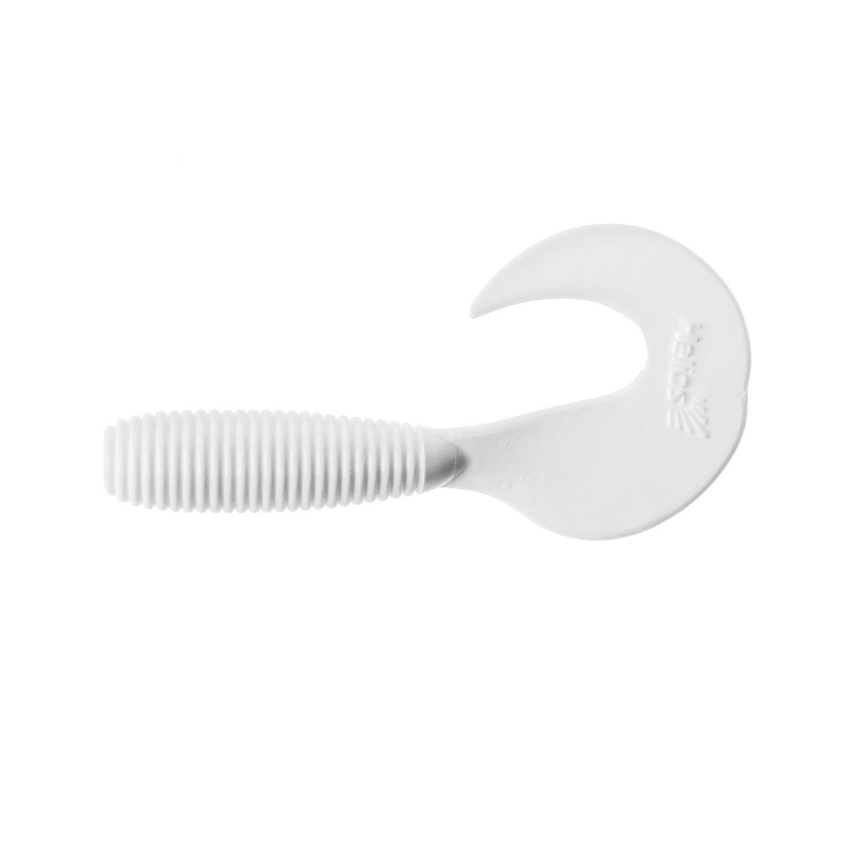 

Твистер Credo 3,35"/8,5 см White 7шт. (HS-11-001) Helios, Белый