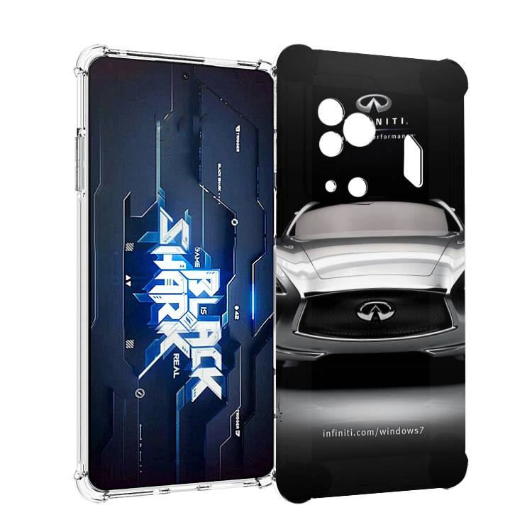 

Чехол MyPads infiniti-1 для Xiaomi Black Shark 5 Pro, Прозрачный, Tocco
