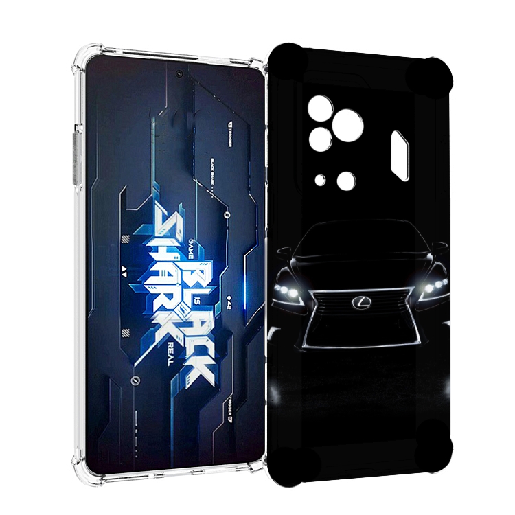 

Чехол MyPads lexus 1 мужской для Xiaomi Black Shark 5 Pro, Прозрачный, Tocco